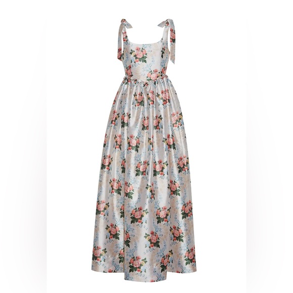 Louise New York Marie Dress in Floral Brocade - Picture 5 of 11
